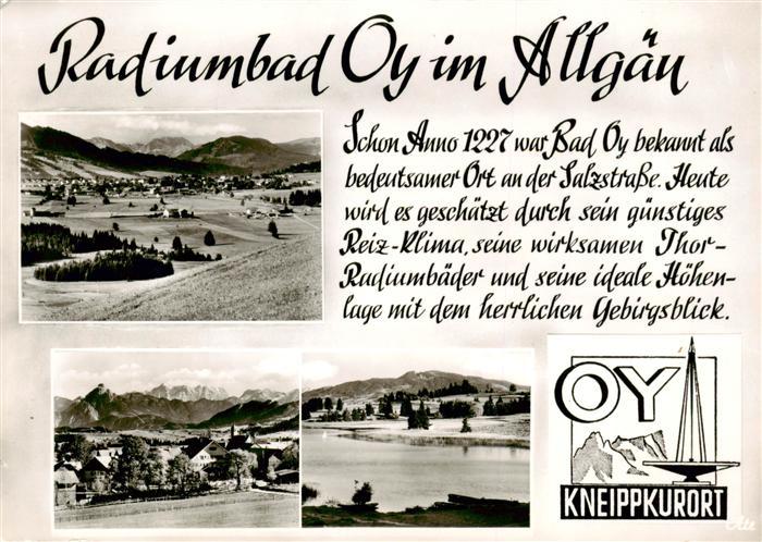Oy Bad Radiumbad Oy im Allgaeu Teilansichten