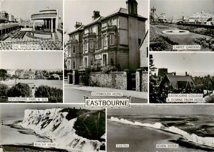 Eastbourne  Sussex UK The Bandstand Devonshire Park Beachy Head Cotswolds Hotel