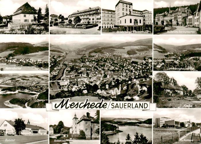 Meschede Haus Dortmund Blindenheim St Walburga Krankenhaus Heilstaette Heinrichs