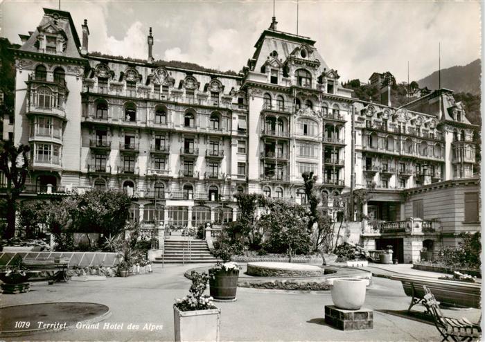 Territet Montreux VD Grand Hotel des Alpes