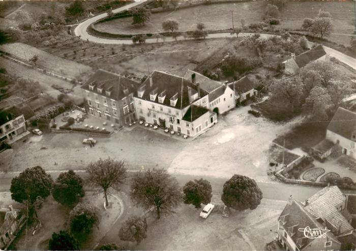 Vezelay 89 Yonne Hotel de la Poste Vue aerienne