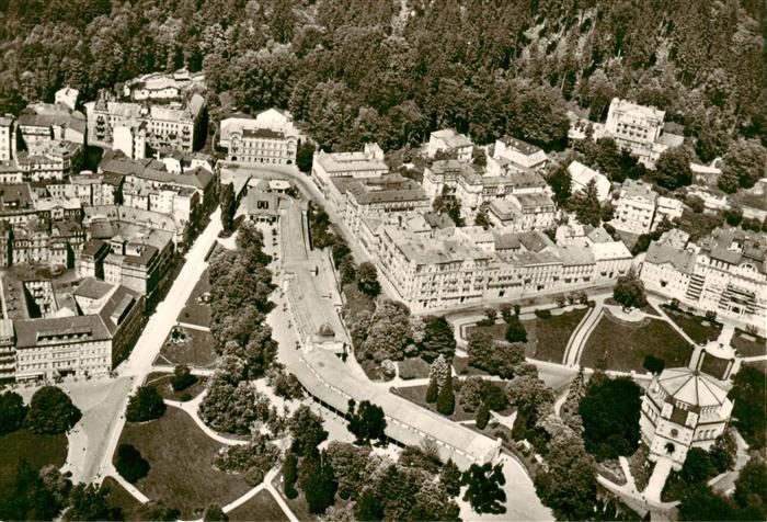 Marianske Lazne Marienbad CZ Fliegeraufnahme