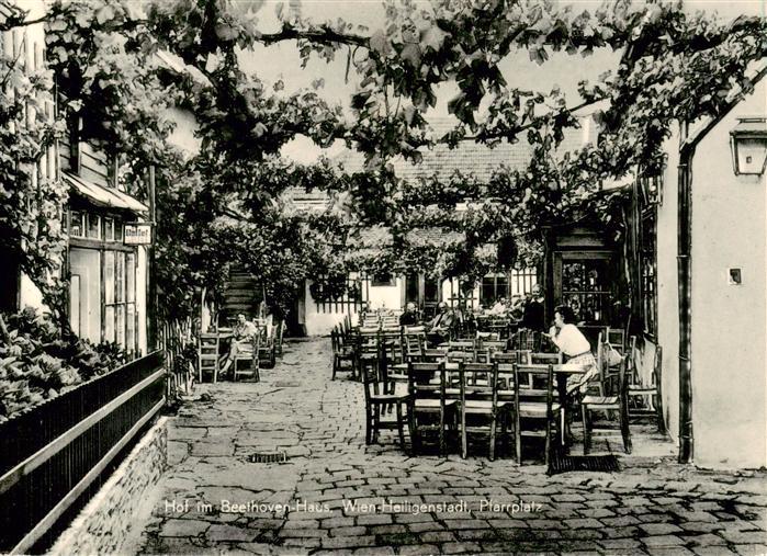 Heiligenstadt Wien Hof im Beethoven Haus Pfarrplatz