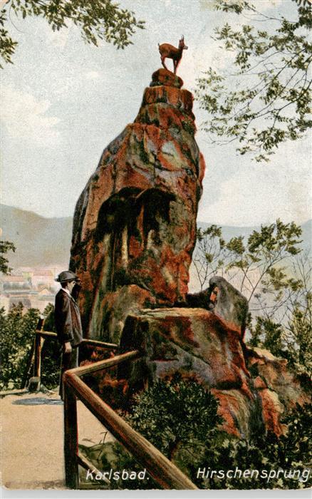 Karlsbad Eger Karlovy Vary Hirschensprung