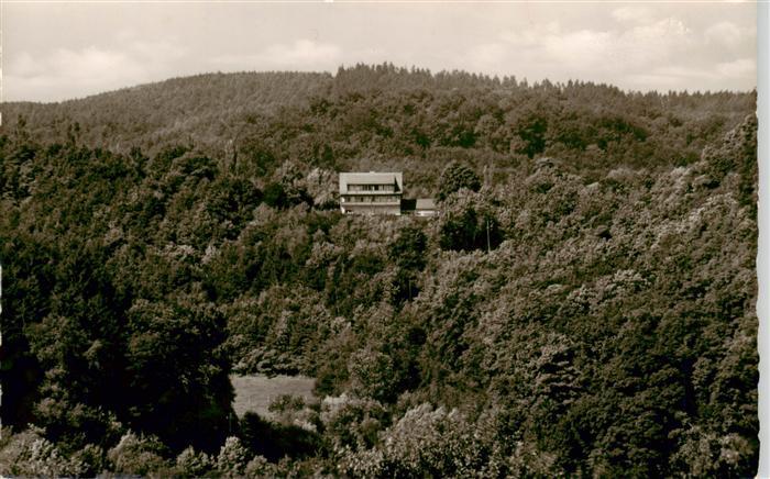 Bad Sooden-Allendorf Berggasthof Ahrenberg Fliegeraufnahme