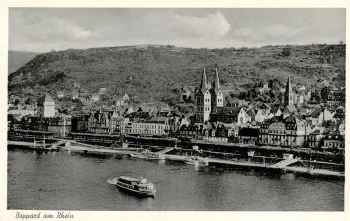 Boppard Rhein Fliegeraufnahme
