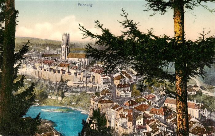 Fribourg FR Panorama