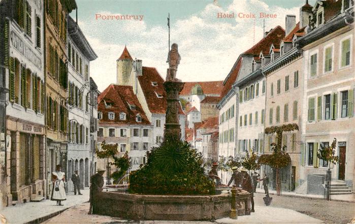 Porrentruy JU Hotel Croix Bleue