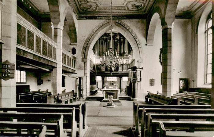 Usingen Ev Kirche Inneres