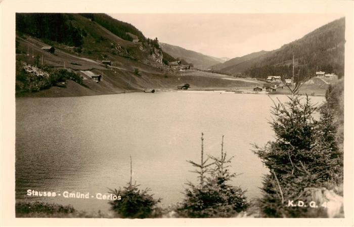 Gerlos Zillertal AT Stausee Gmuend Gerlos