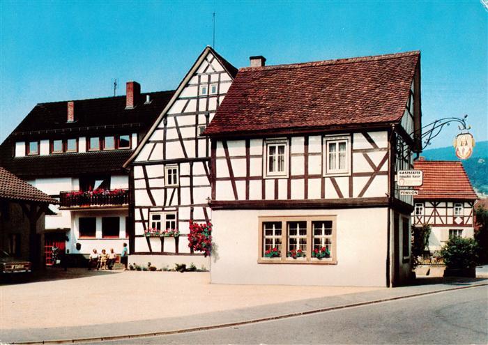 Schlierbach Lindenfels Odenwald Gasthaus Pension Zum Roemischen Kaiser