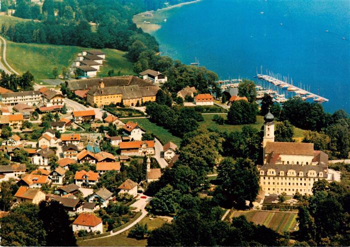 Bernried Starnberger See Fliegeraufnahme