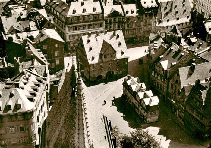 Frankfurt Main An der Mehlwaage Fliegeraufnahme