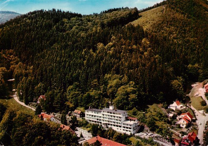 Bad Lauterberg Kneipp Sanatorium Dr von Plachy Fliegeraufnahme