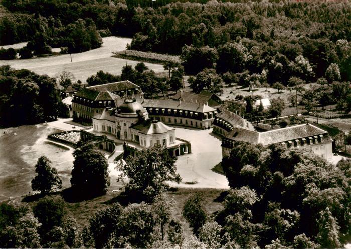 STUTTGART  CITY Schloss Solituede Fliegeraufnahme