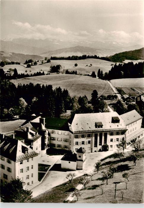 Scheidegg Allgaeu Kinderklinik Prinzregent Luitpold Bergblick auf Bregenzerwald