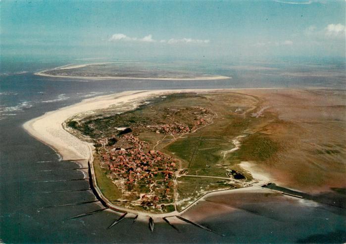 Baltrum Nordseebad Fliegeraufnahme