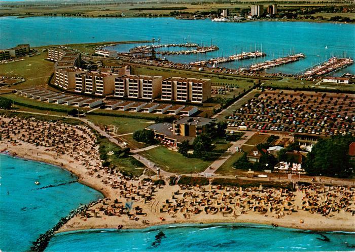 Burg Fehmarn Burgtiefe Fliegeraufnahme