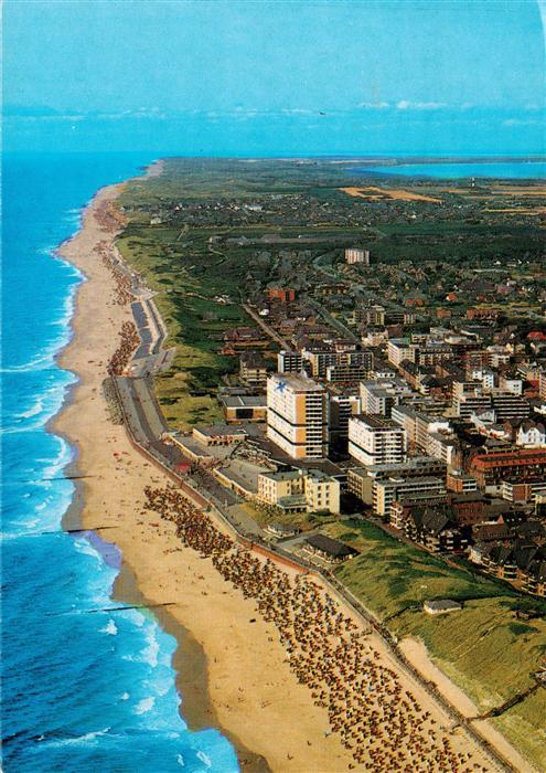 Westerland Sylt Fliegeraufnahme