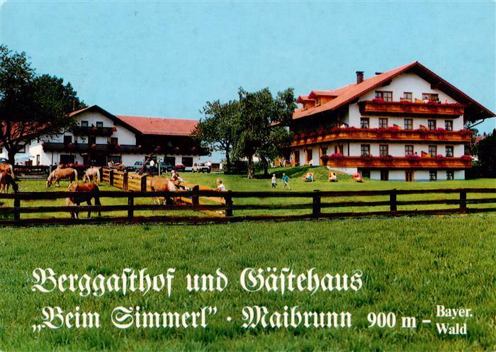 St Englmar Berggasthof Pension Gaestehaus Beim Simmerl