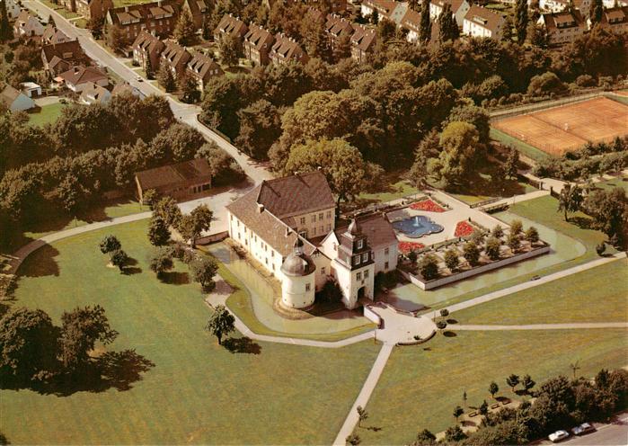 Schwelm Haus Martfeld Burganlage Heute Museum Fliegeraufnahme