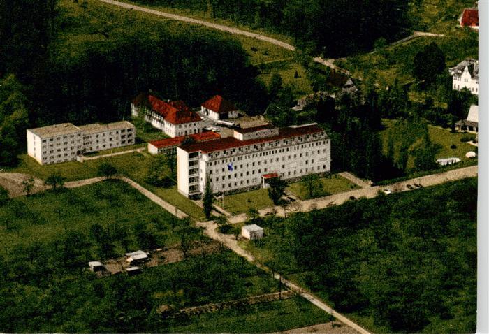 Bad Nauheim Staedtisches Krankenhaus Fliegeraufnahme