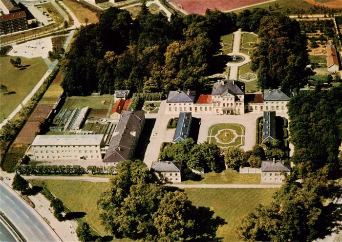 Muenchen Bayern Exerzitienhaus Schloss Fuerstenried Fliegeraufnahme