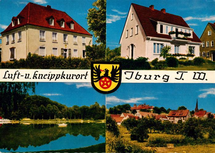 Iburg Bad Teilansichten Gondelteich