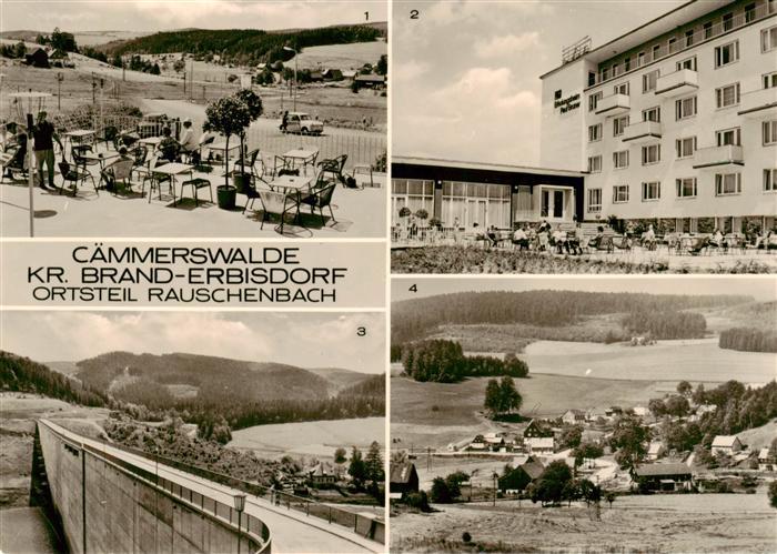 Rauschenbach Caemmerswalde FDGB Erholungsheim Paul Gruner Terrasse Sperrmauer de