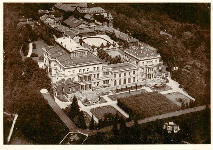 Essen  Ruhr Villa Huegel Fliegeraufnahme