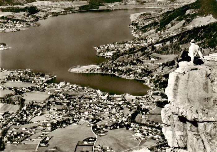 Rottach-Egern Tegernsee Fliegeraufnahme