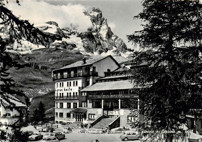 Cervinia Breuil IT Piazzale Funivie e Cervino