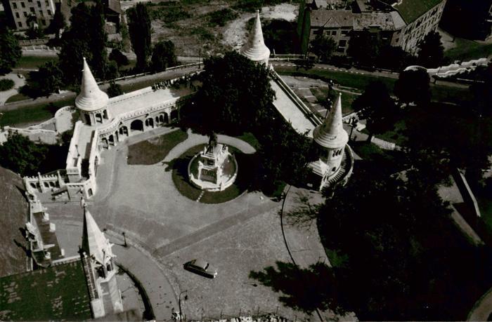 Budapest HU Fischerbastei Fliegeraufnahme