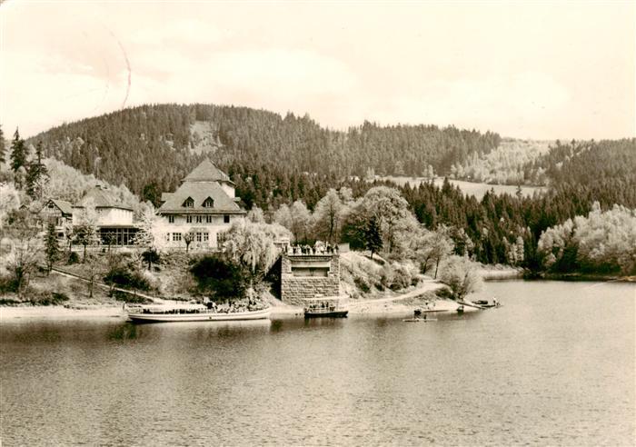 Hohenwarte Saaletalsperre HO Gaststaette Unkenmuehle