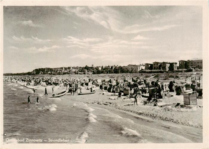 Zinnowitz Ostseebad Strandleben