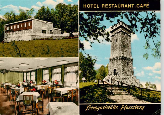 Jerxheim Berggaststaette Heeseberg Gastraum Aussichtsturm