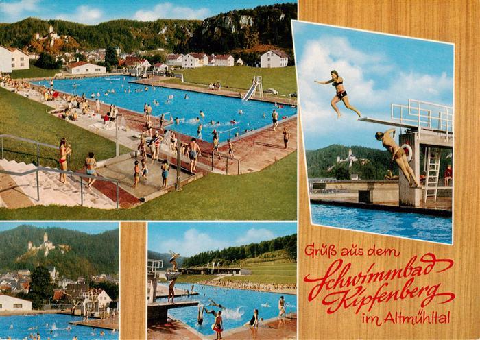 Kipfenberg Altmuehltal Schwimmbad Teilansichten Sprungturm