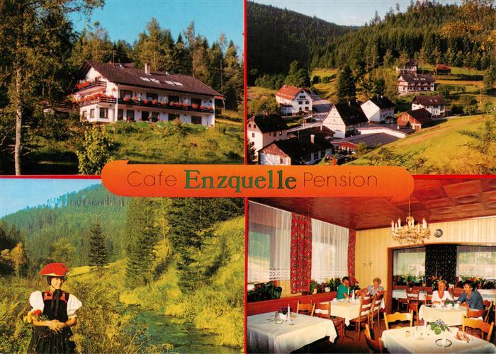 Gompelscheuer Cafe Pension Enzquelle Panorama Schwarzwaelderin Gaststube