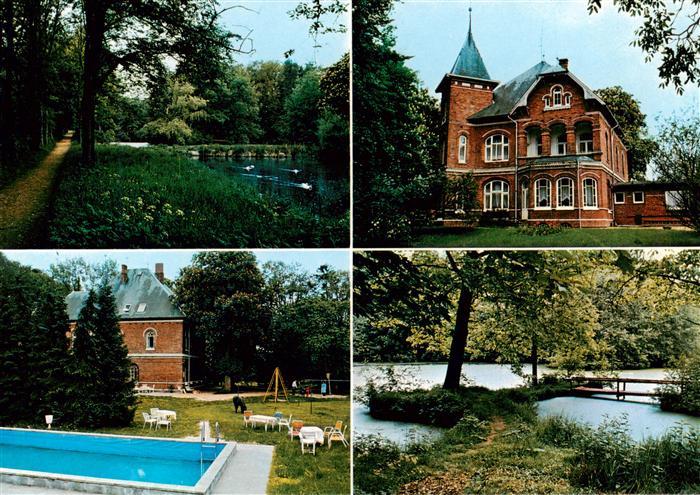 Kleve Itzehoe Pension Gut Kleve Gondelteich Pool