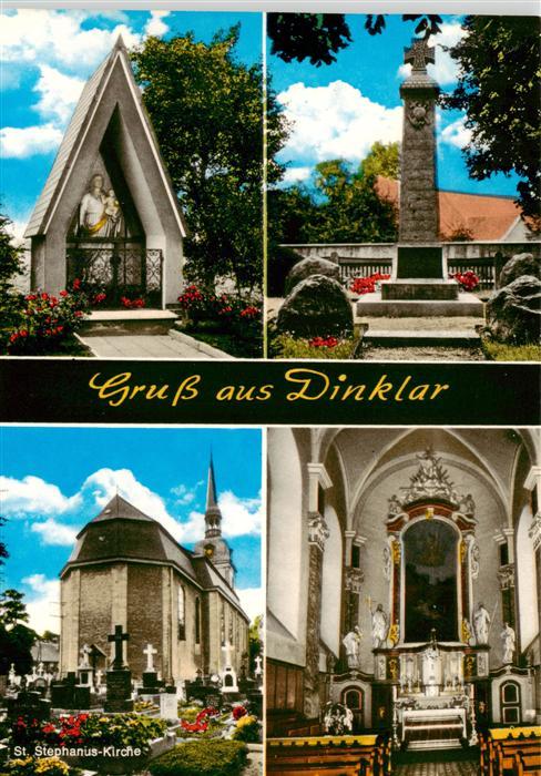 Dinklar Hildesheim St Stephanuskirche Inneres Marienbild Monument