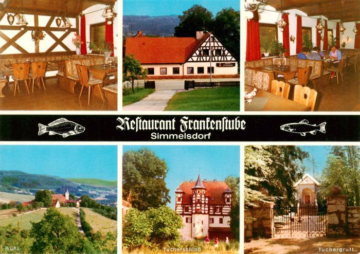 Simmelsdorf Restaurant Frankenstube Gastraeume Buehl Tucherschloss Tuchergruft