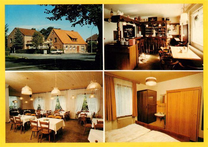 Uelzen Lueneburger Heide Landgasthaus Hotel Pension Zum Taubenturm Gastraeume Zi