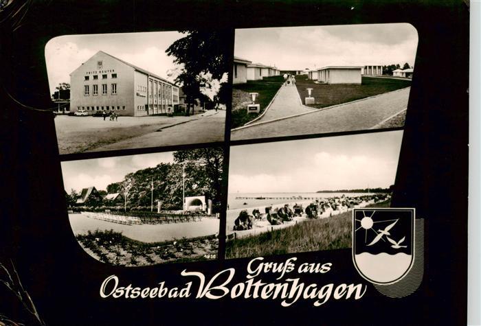 Boltenhagen Ostseebad FDGB Heim Fritz Reuter Strandpartien Bungalows