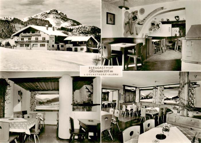Oberstdorf Berggasthof Cafe Kornau Gastraeume