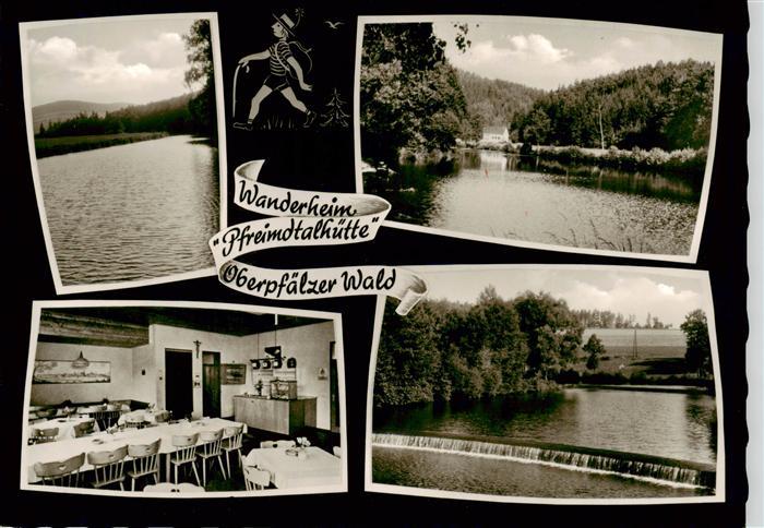 Taennesberg Wanderheim Pfreimdtalhuette Gaststube Teilansichten