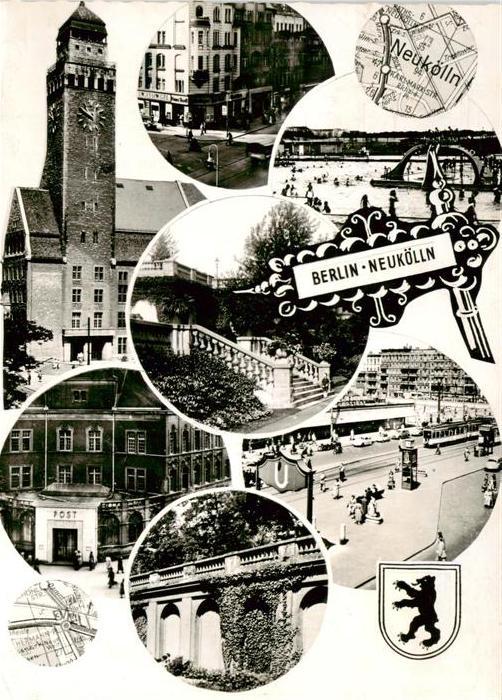 Neukoelln Berlin Teilansichten