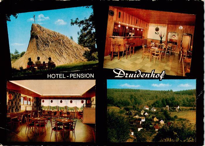 Offhausen Hotel Pension Druidenhof Gastraeume Panorama