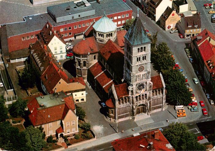 Schweinfurt Kath Pfarrkirche Heilig Geist Fliegeraufnahme