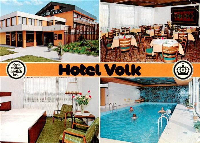 Limbach Baden Hotel Volk Gaststube Zimmer Hallenbad