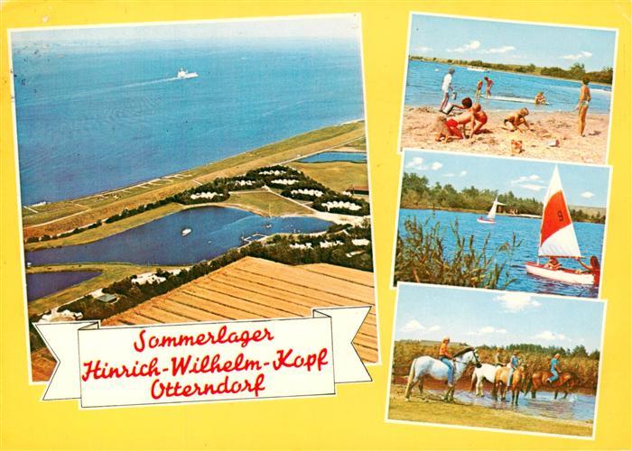 Otterndorf Niederelbe Sommerlager Hinrich Wilhelm Kopf Fliegeraufnahme Segeln Re